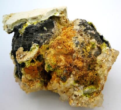 Galène, pyromorphite, l'Argentolle, Morvan.