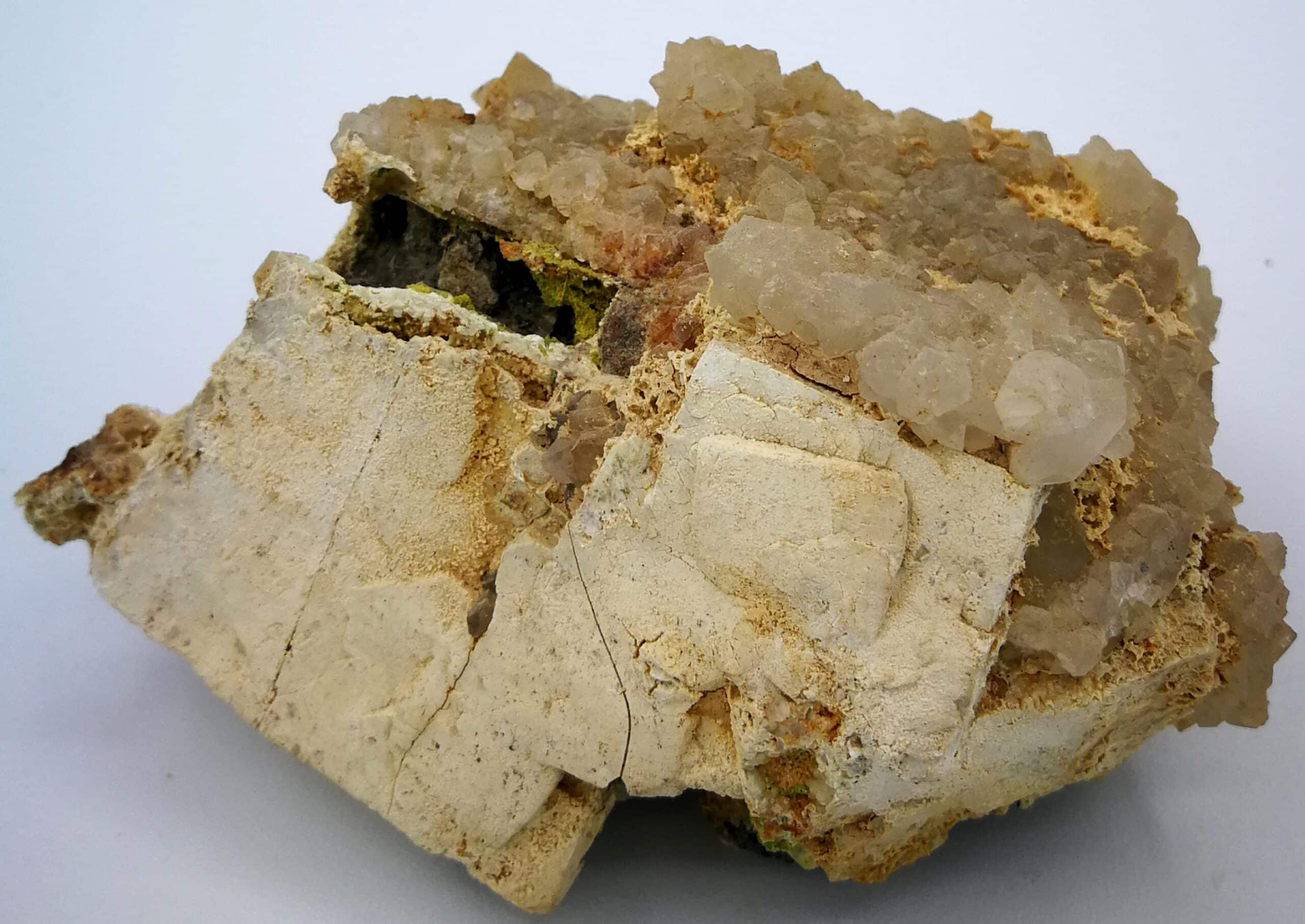 Galène, pyromorphite, l'Argentolle, Morvan.