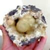 Prehnite, Boylestone quarry, Ecosse, Royaume-Uni.