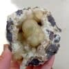 Prehnite, Boylestone quarry, Ecosse, Royaume-Uni.