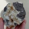 Prehnite, Boylestone quarry, Ecosse, Royaume-Uni.