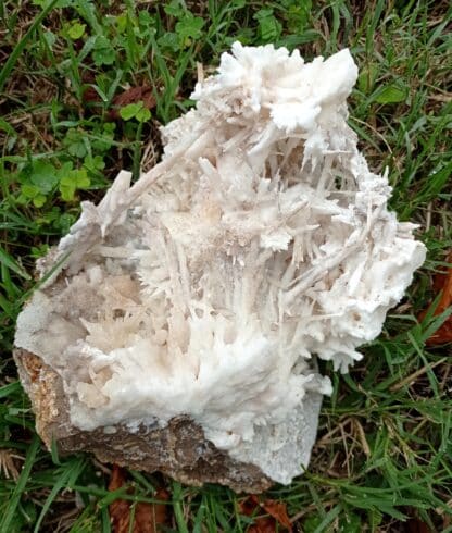 Aragonite, Salsigne, Aude.