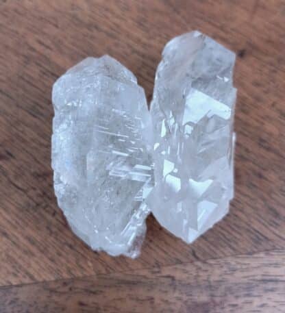 Double Quartz Gwindel, Glacier des Grands, Trient, Valais, Suisse.