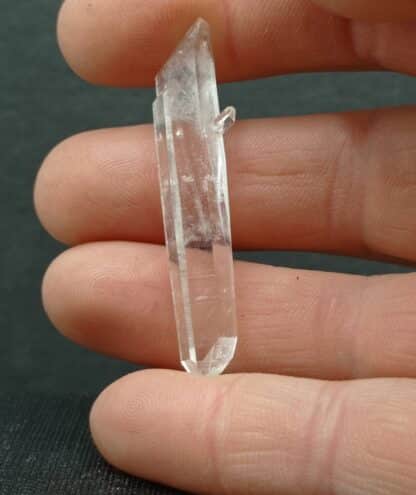 Quartz biterminé, La Mine à Giraud, La Gardette, Oisans, Isère.