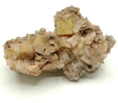 Fluorine, Baryte et Quartz, Lantigné, Rhône.