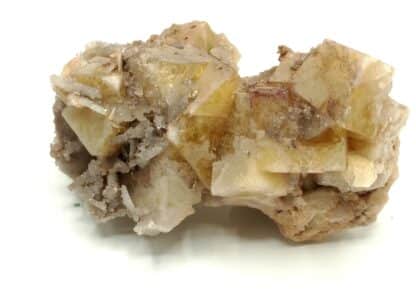 Fluorine, Baryte et Quartz, Lantigné, Rhône.