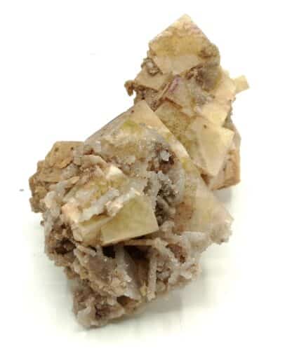 Fluorine, Baryte et Quartz, Lantigné, Rhône.