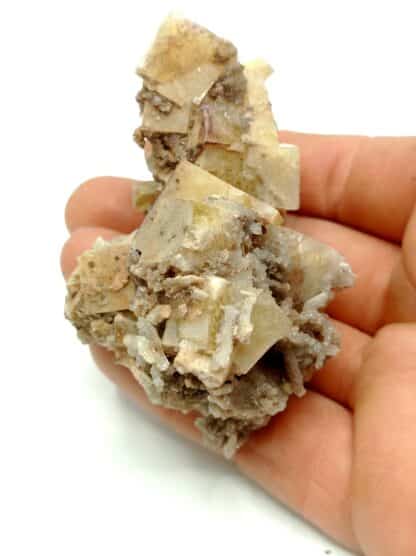 Fluorine, Baryte et Quartz, Lantigné, Rhône.