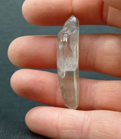 Quartz fumé biterminé, Le Bolchu, Beaufortain, Savoie. – Image 2