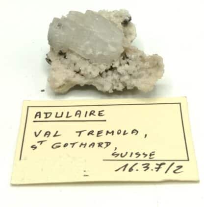 Adulaire et Muscovite, Val Tremola, Saint Gothard, Suisse.