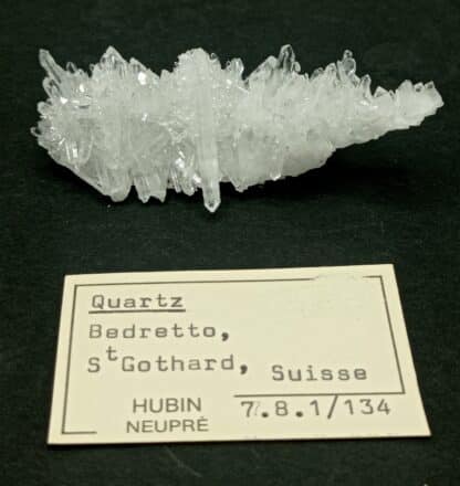 Quartz, Bedretto, Saint Gothard, Suisse.