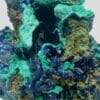 Azurite et Malachite, Touissit, Maroc.