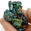 Azurite et Malachite, Touissit, Maroc.
