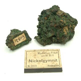 Nickelgymnit (Antigorite, Garniérite), Australien (Australie).