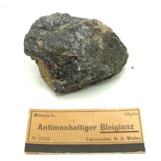 Antimonhaltiger Bleiglanz (Stibine), Tasmanie.