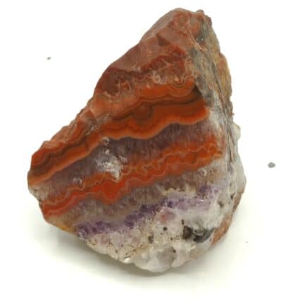 Agate améthyste, Brésil.