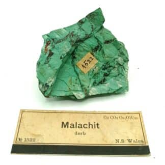 Malachite, N. S. Wales, Australie.