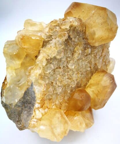 Calcite, carrière de Landelies, Belgique.