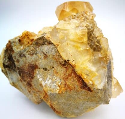 Calcite, carrière de Landelies, Belgique.