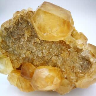 Calcite, carrière de Landelies, Belgique.