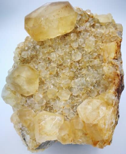 Calcite, carrière de Landelies, Belgique.