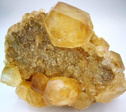 Calcite, carrière de Landelies, Belgique.