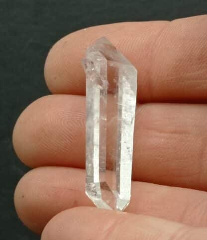 Quartz biterminé, La Mine à Giraud, La Gardette, Oisans, Isère.