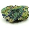 Azurite et Smithsonite, Tsumeb, Namibie.