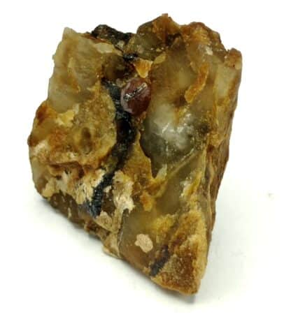 Zircon, Val d’Ossola, Piedmont, Italie.