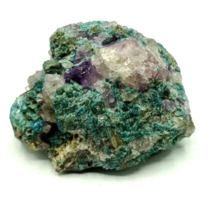 Cyprine et Fluorite, Vestfold og Telemark, Norvège.