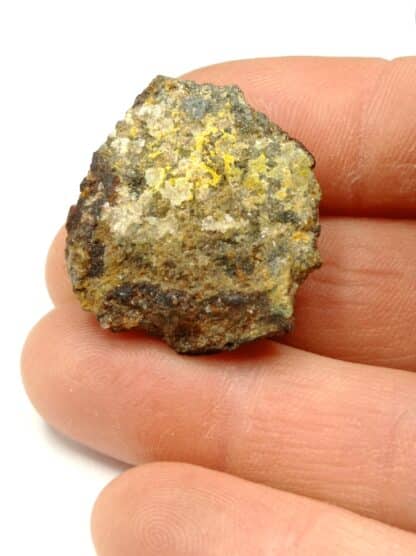 Greenockite jaune, Roc Jalère, Pyrénées Orientales.