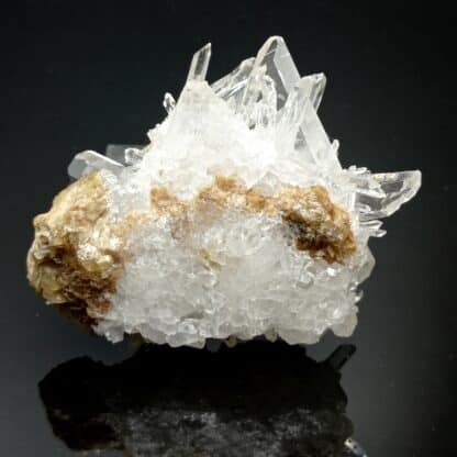 Sidérite et Quartz, La Taillat, Allevard, Isère.