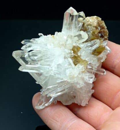 Sidérite et Quartz, La Taillat, Allevard, Isère.