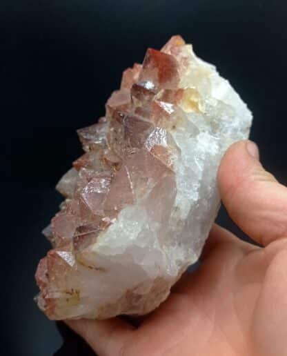 Quartz hématoïde, Argentolle, Saône-et-Loire, Morvan.