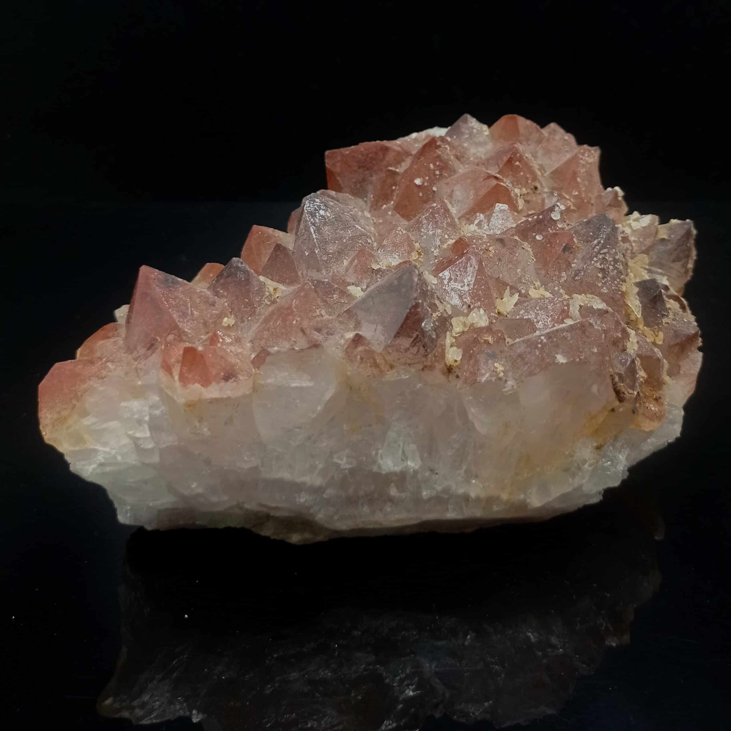 Quartz hématoïde, Argentolle, Saône-et-Loire, Morvan.