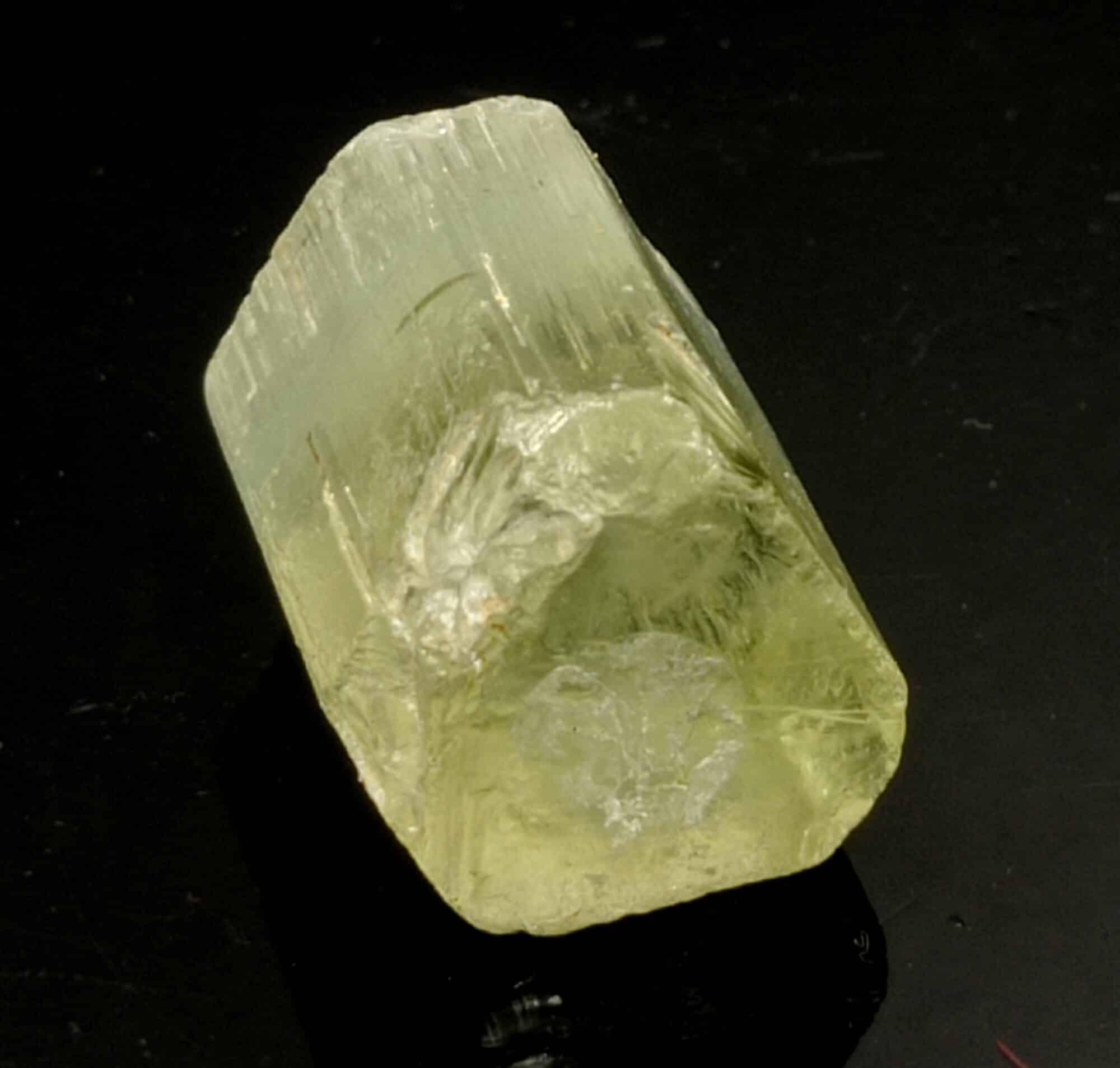 Pierre Précieuse Béryl Héliodore 4,45 Carats - Naturelle, Non Traitée - Taille émeraude