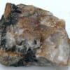 Wolfram (Wolframite), carrière de Beauvoir, La Bosse, Allier.