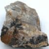 Wolfram (Wolframite), carrière de Beauvoir, La Bosse, Allier.