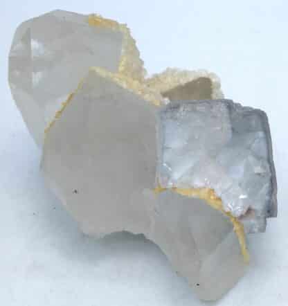 Fluorite, quartz, Yaogangxian, Chine.