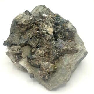 Galène, Blende et Chalcopyrite, Tunnel des Chavants, Les Houches, Haute-Savoie.