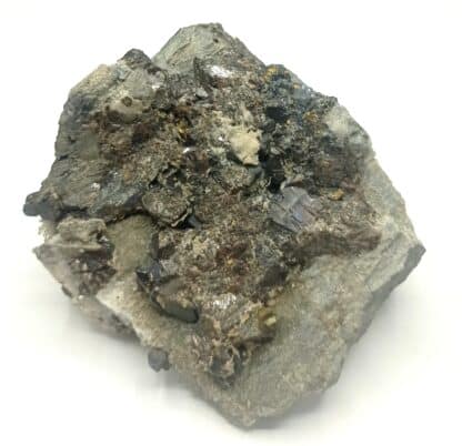 Galène, Blende et Chalcopyrite, Tunnel des Chavants, Les Houches, Haute-Savoie.