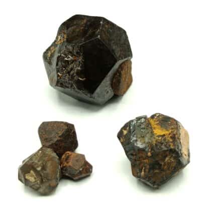 Lot de cristaux de Pyrite, Île d’Elbe, Italie.