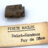 Pinite (Cordiérite), Saint-Sandoux, Puy-de-Dôme, Auvergne.