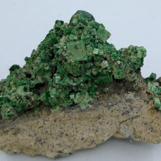 Torbernite, Margabal, (Aveyron).