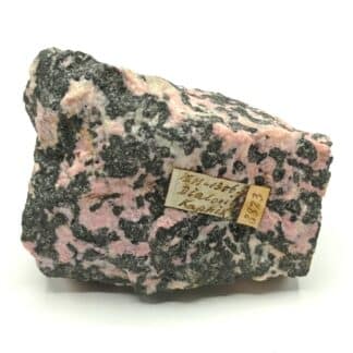 Rhodochrosite, Cavnic, Roumanie.