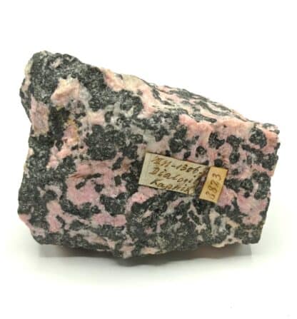 Rhodochrosite, Cavnic, Roumanie.