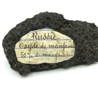 Oxyde de Manganèse (Pyrolusite), Russie.