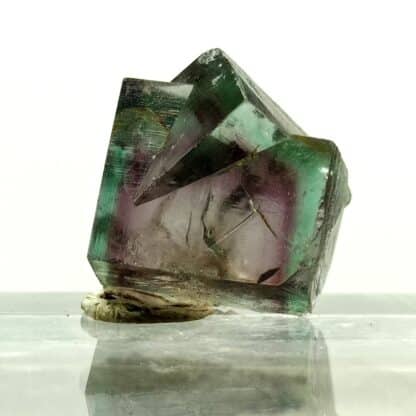 Fluorine (Fluorite) maclée, Mine Heights, Cumberland, Royaume-Uni.