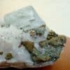 Fluorine, Quartz et Chalcopyrite, Le Burc (Burg), Tarn.