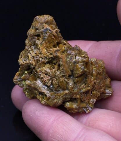 Pyromorphite, Mine des Farges, Ussel, Corrèze.